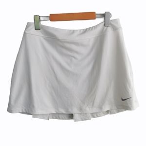 Nike Dri-fit White Golf Skirt